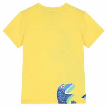 Boys Yellow Dinosaur T-Shirt