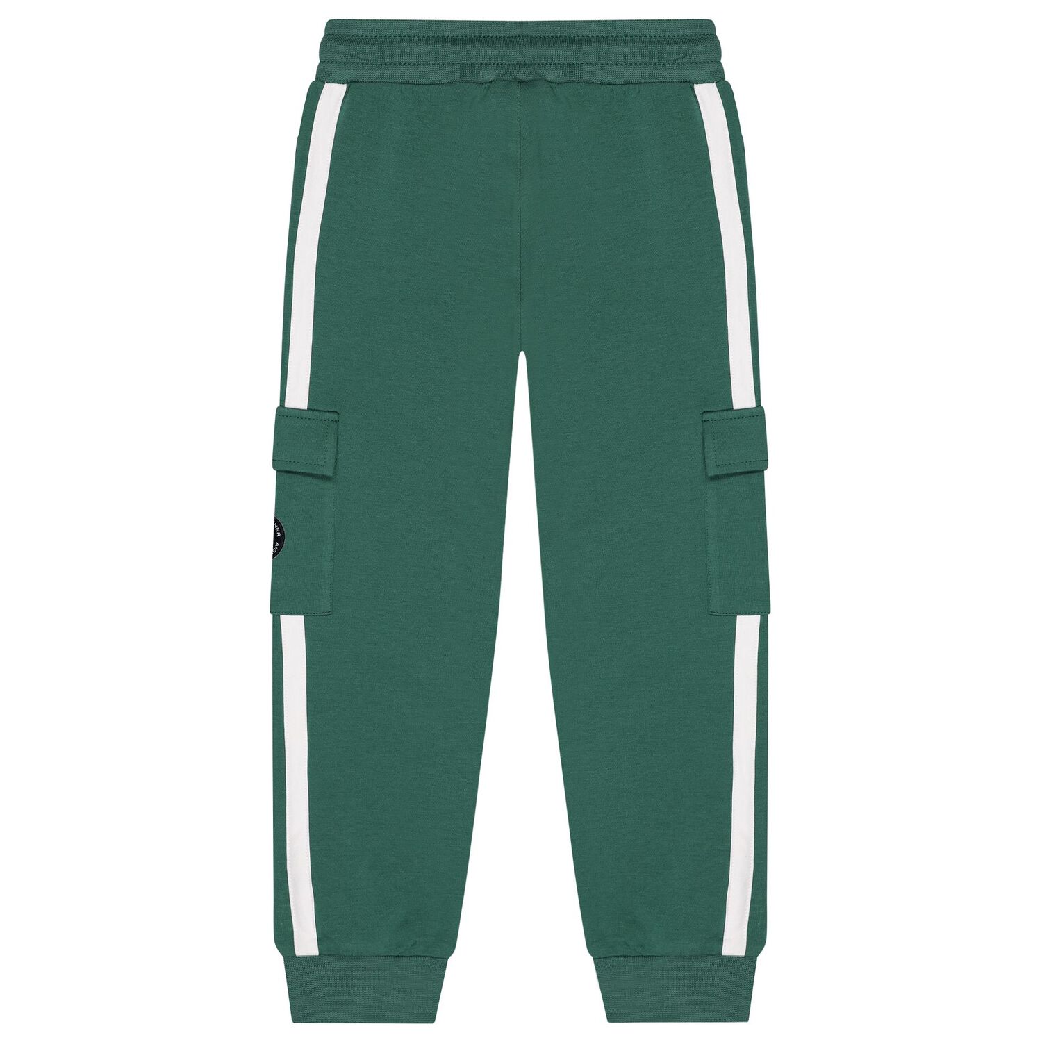 Boys Green Logo Joggers, 1, hi-res