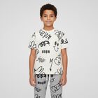 Boys Ivory Logo T-Shirt, 2, hi-res