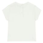 طقم بنات تنورة باللون العاجي والوردي, 1, hi-res