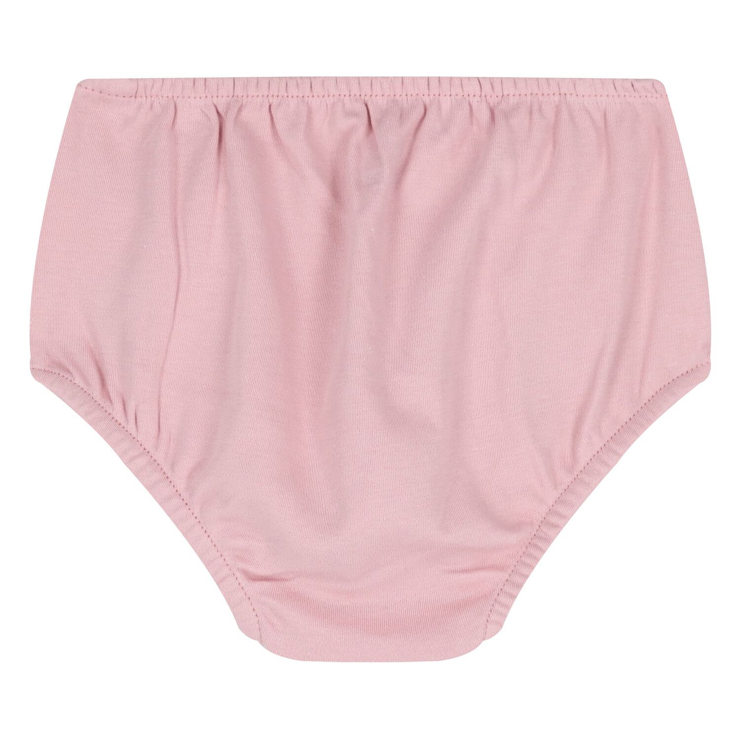 طقم فستان بولو مكشكش باللون الوردي للبنات , 1, hi-res image number null