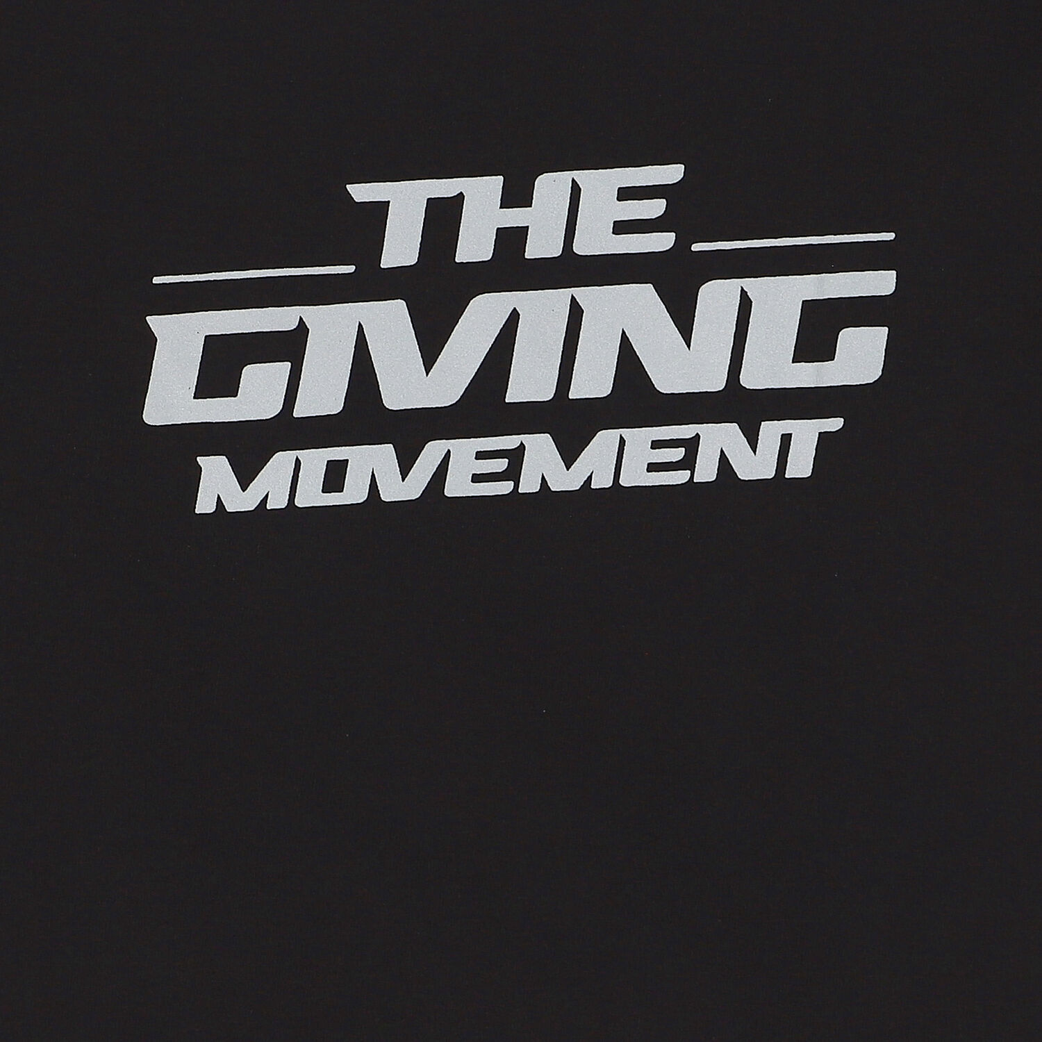 تيشيرت بشعار عاكس باللون الأسود, 1, hi-res