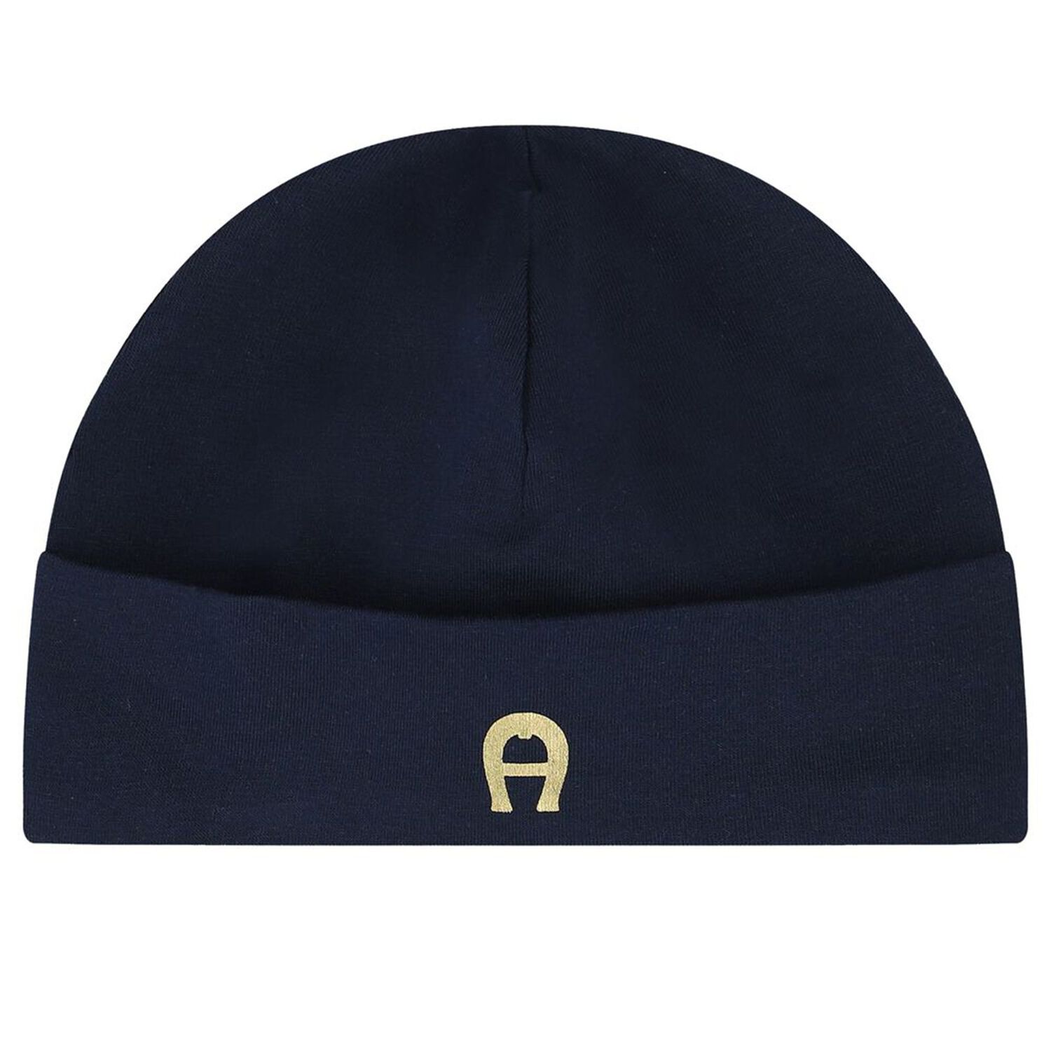 طقم أفرول هدايا بالشعار باللون الذهبي و الكحلي, 2, hi-res