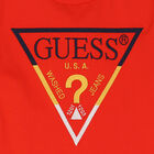 تيشيرت أولاد بالشعار باللون الأحمر, 3, hi-res