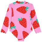 ملابس سباحة للبنات باللون الوردي  , 1, hi-res