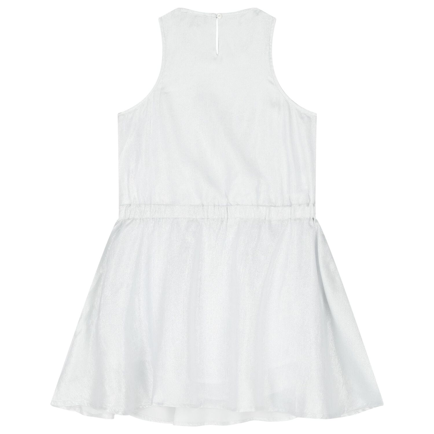 Girls Silver Logo Dress, 1, hi-res image number null