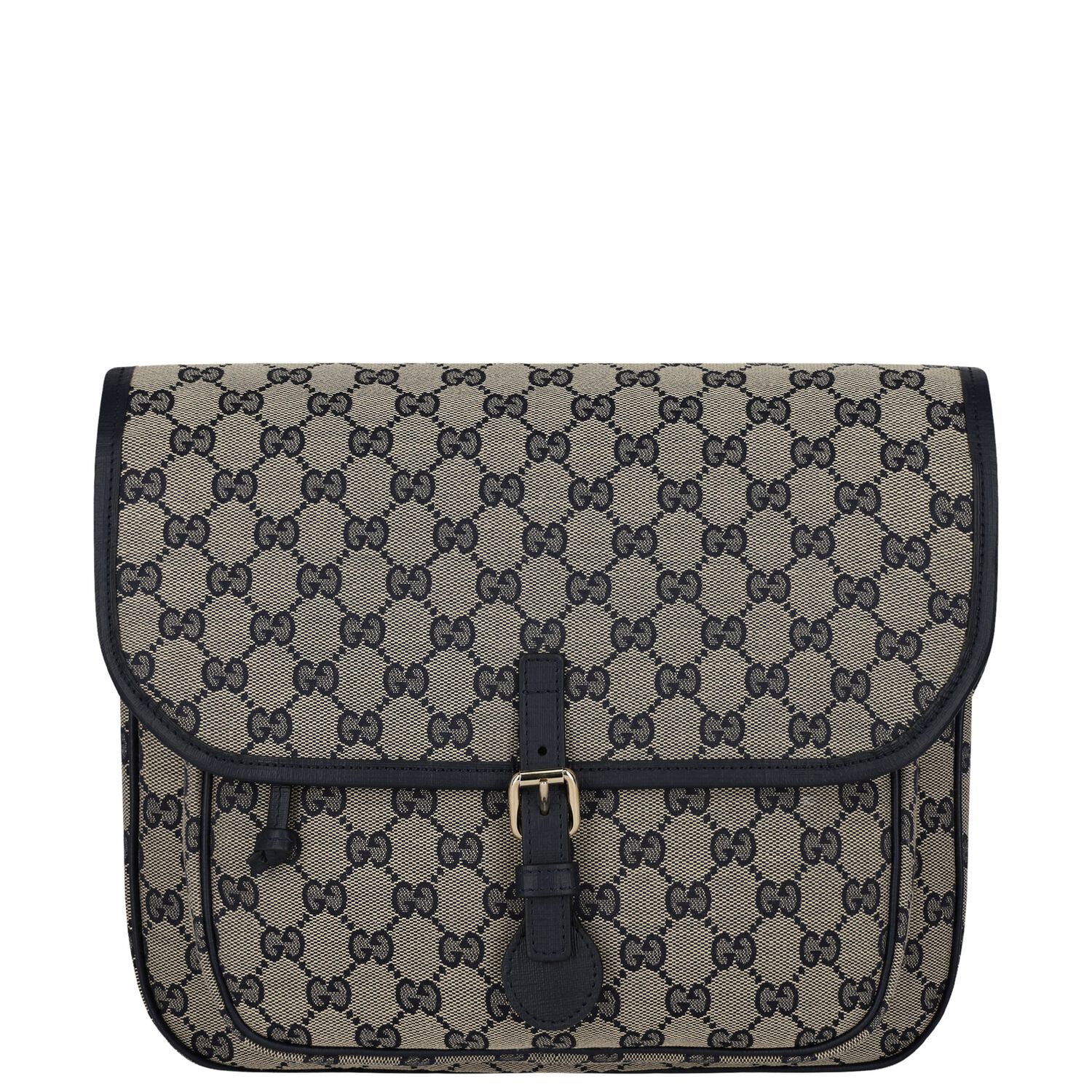 حقيبة بنات بطبعة جي جي سوبريم باللون البيج, 1, hi-res