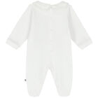 أفرول بشعار تيدي باللون الأبيض للبنات , 1, hi-res