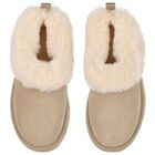 Girls Sand Tazzelle Suede Mules, 2, hi-res