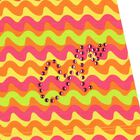 Girls Pink, Orange & Yellow Striped Leggings Set, 1, hi-res