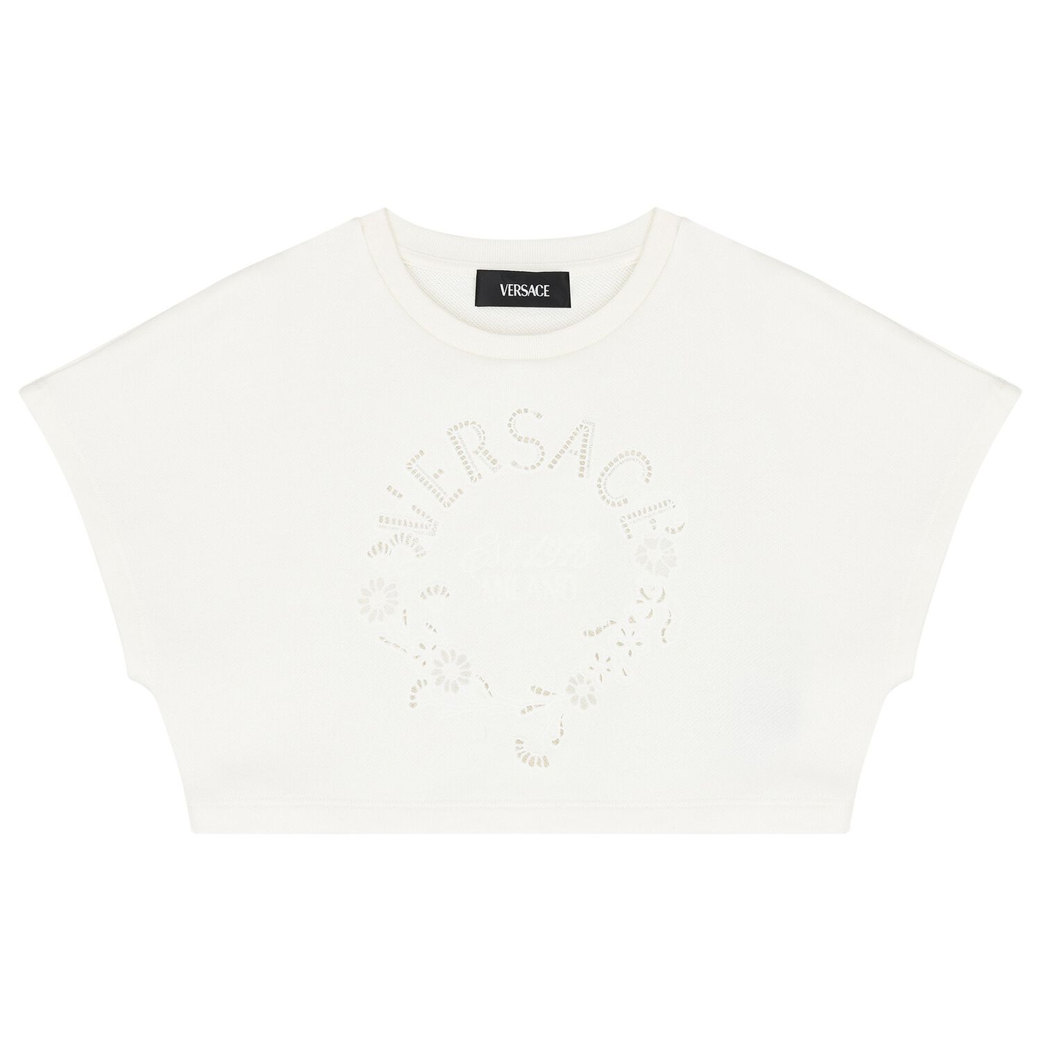 تيشيرت بنات بالشعار باللون العاجى , 1, hi-res image number null