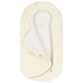 Baby Girls Ivory Logo Nest