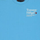 تيشيرت أولاد بالشعار باللون الأزرق, 3, hi-res