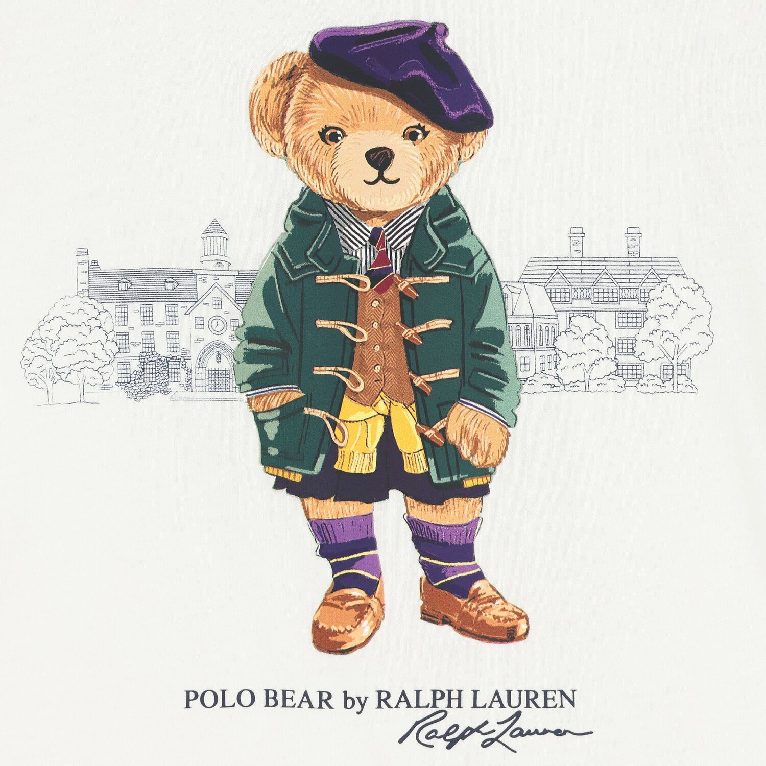 تيشيرت بنات بالشعار باللون الأبيض, 2, hi-res