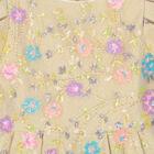 فستان مزين بالترتر باللون الذهبي, 1, hi-res