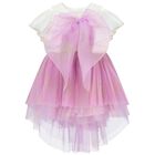 Girls Purple Dress, 1, hi-res
