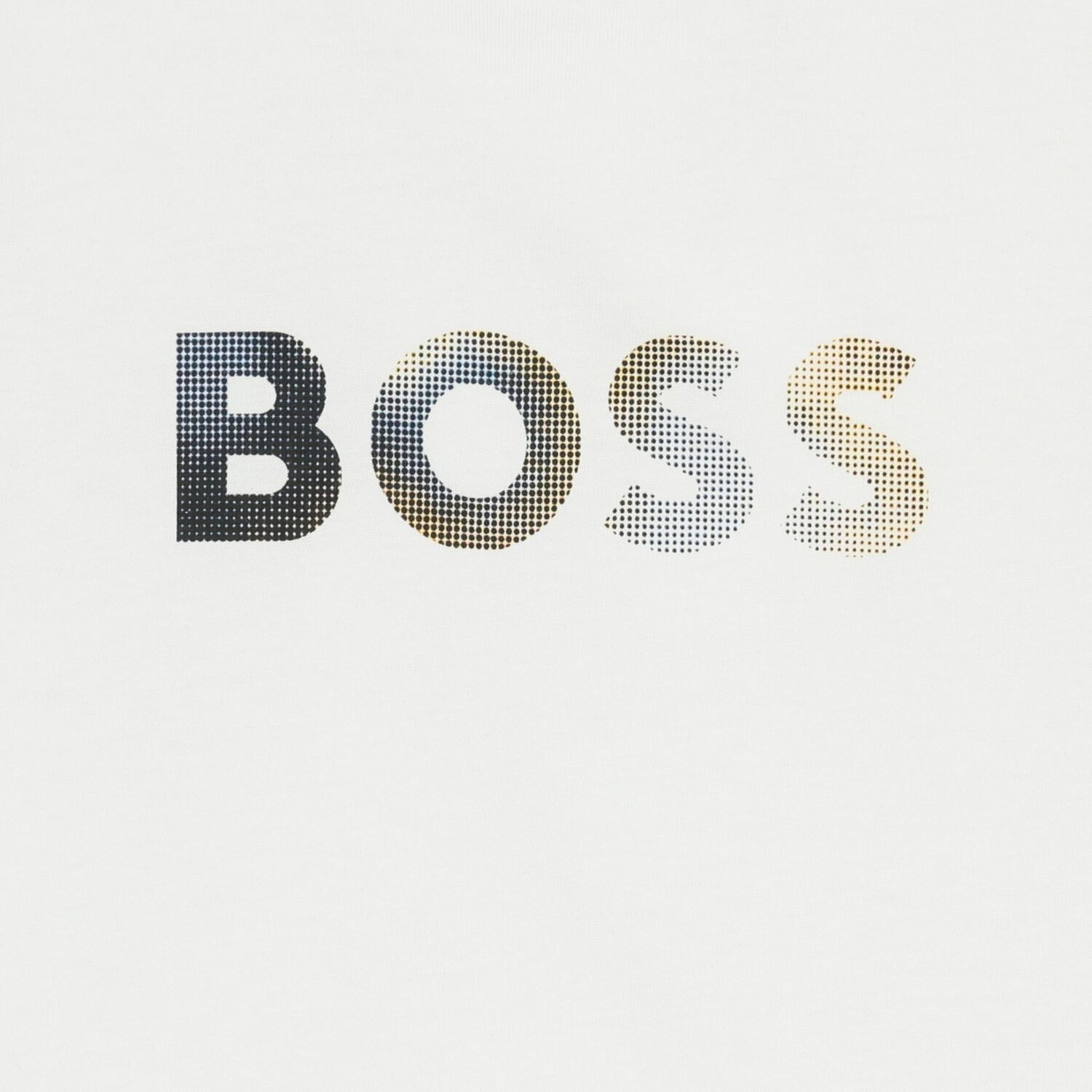 Boys White Logo T-Shirt, 1, hi-res