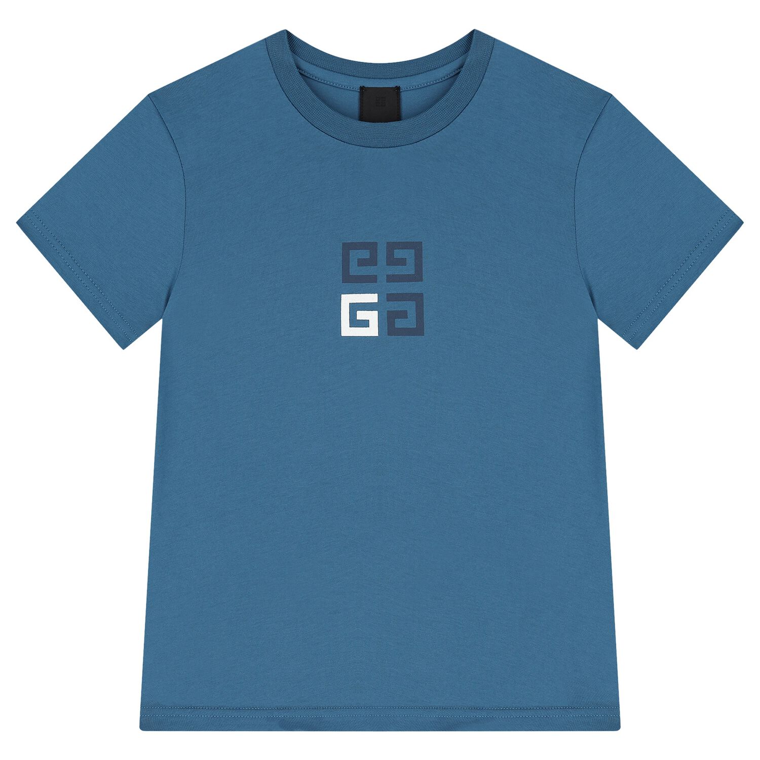 Boys Blue Logo T-Shirt, 1, hi-res