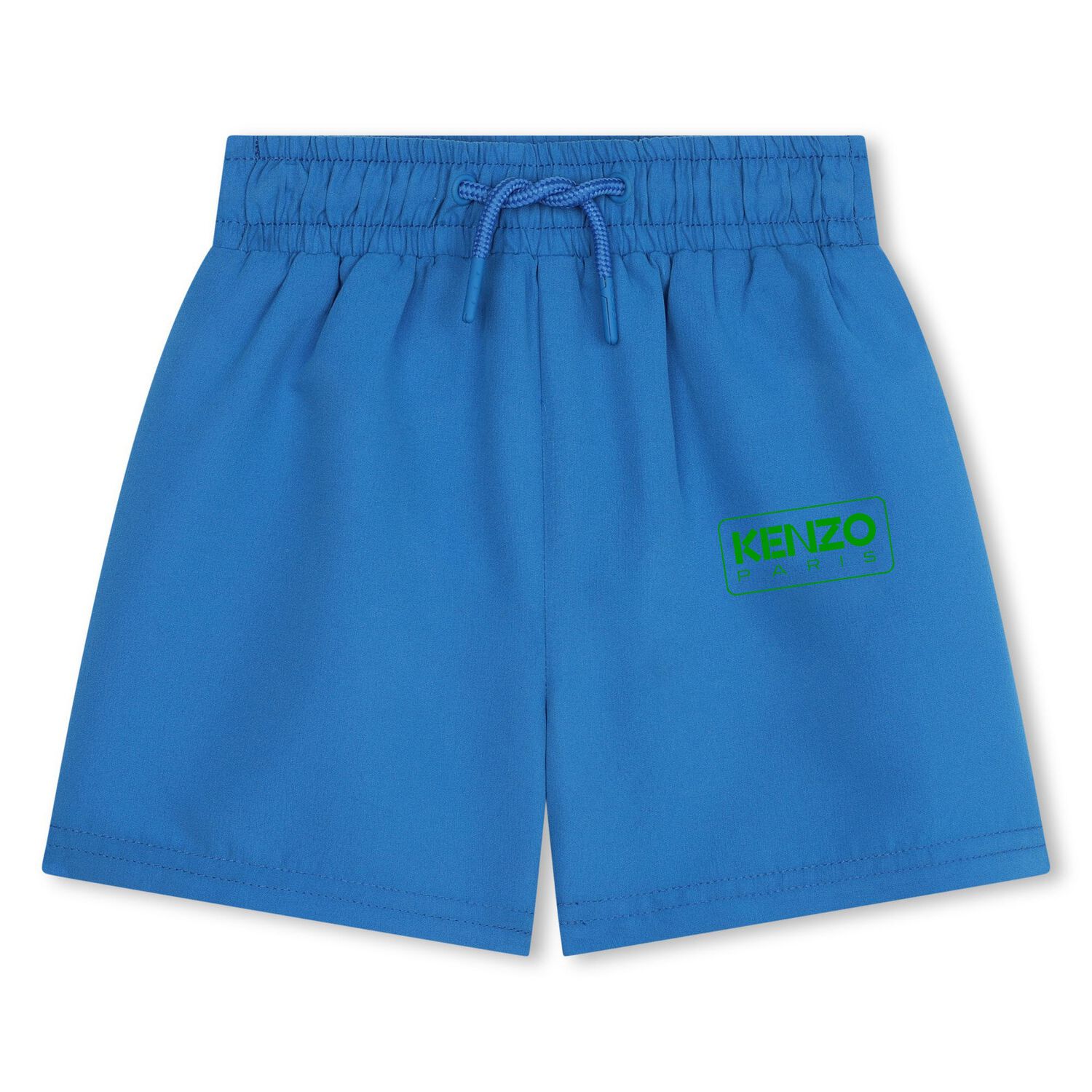 Younger Boys Blue Logo Swim Shorts, 1, hi-res image number null