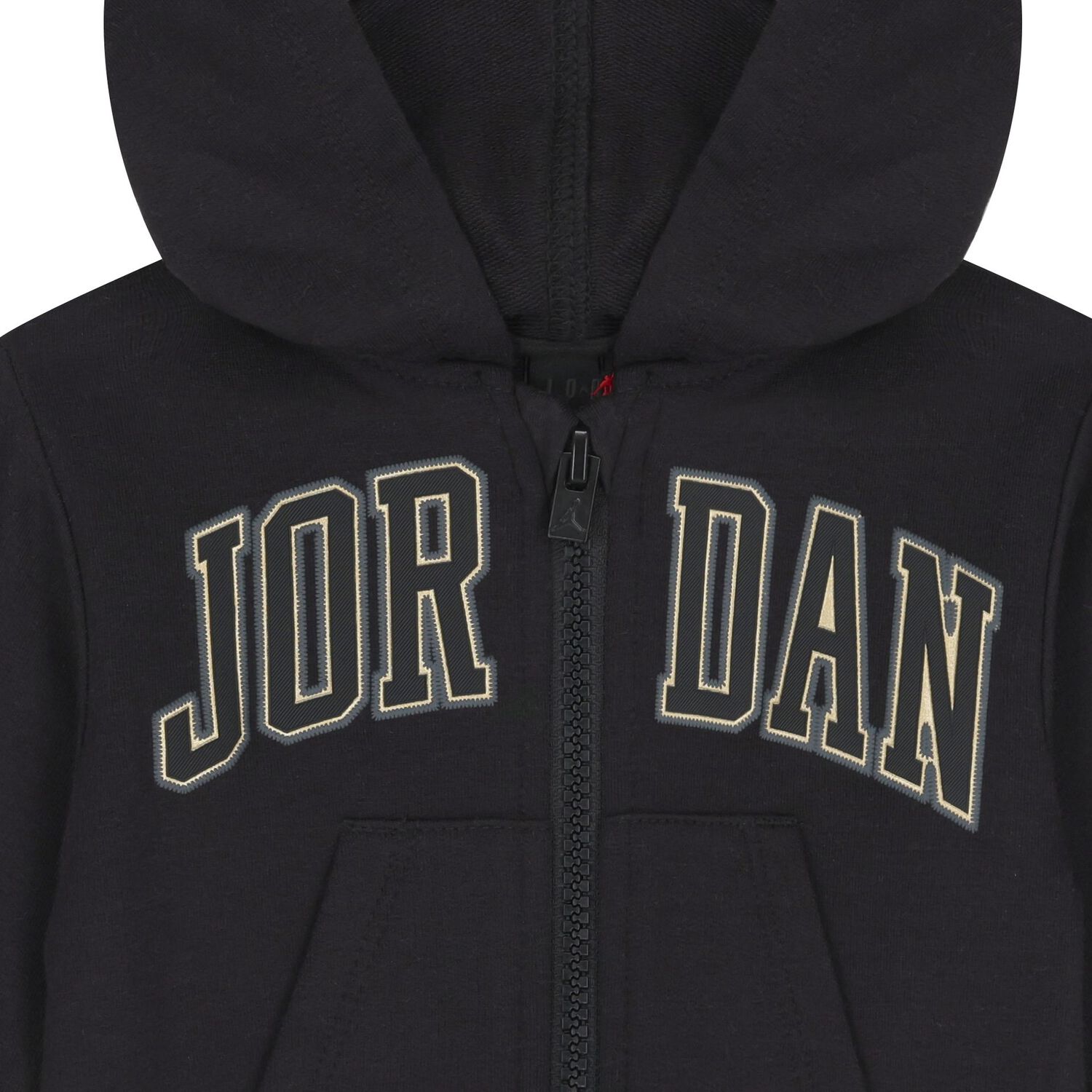 Baby Boys White & Black Jordan Logo Tracksuit Set (3 Piece), 1, hi-res