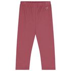 Younger Girls Pink Leggings ( 2-Pack ), 1, hi-res