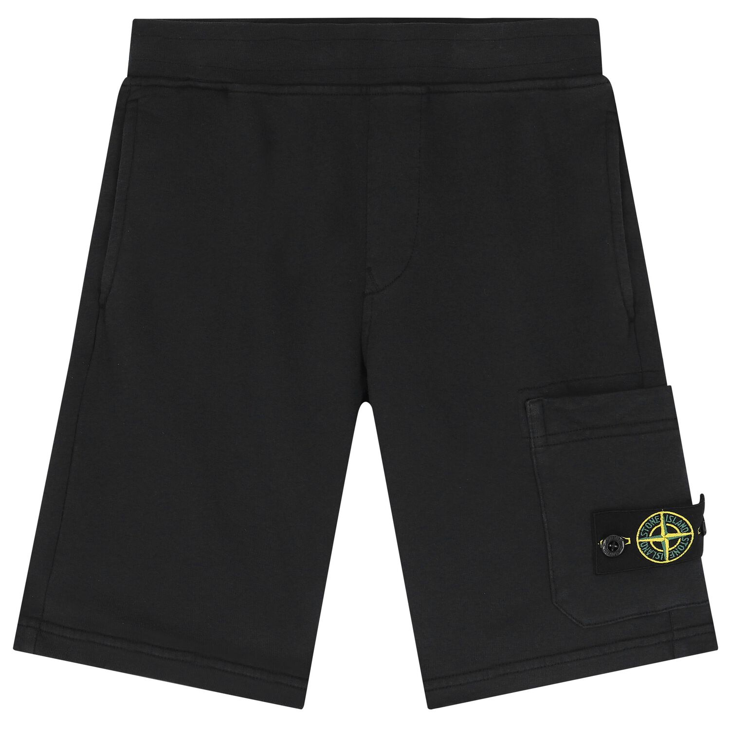 Boys Black Logo Shorts, 2, hi-res image number null