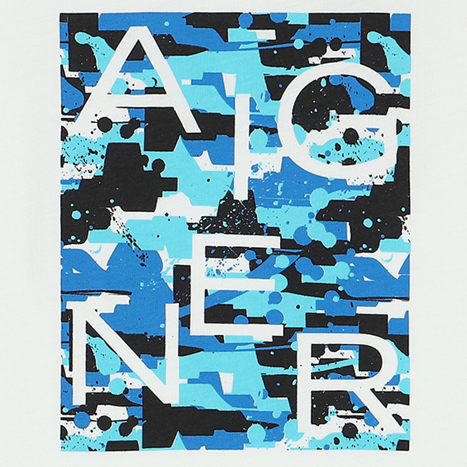 Younger Boys White & Blue Logo Shorts Set, 1, hi-res