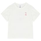 تيشيرت باللون العاجي للبنات مع شعار هالو كيتي , 1, hi-res