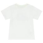 Boys White & Green Pineapple Shorts Set, 1, hi-res