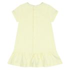 Younger Girls Yellow Bag Logo Dress, 2, hi-res