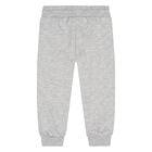 Younger Boys Grey Logo Joggers, 1, hi-res