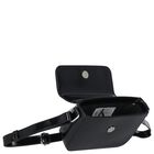 حقيبة بنات جلد باللون الأسود, 2, hi-res