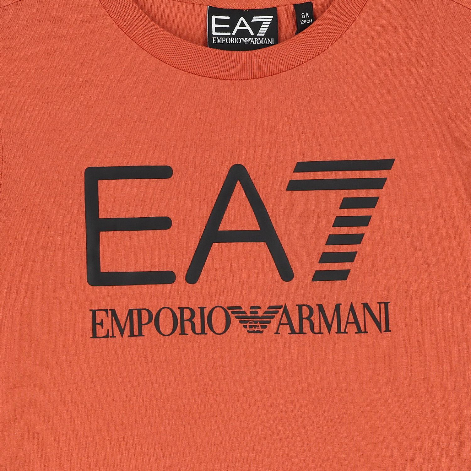 Boys Orange & Black Logo Shorts Set, 4, hi-res