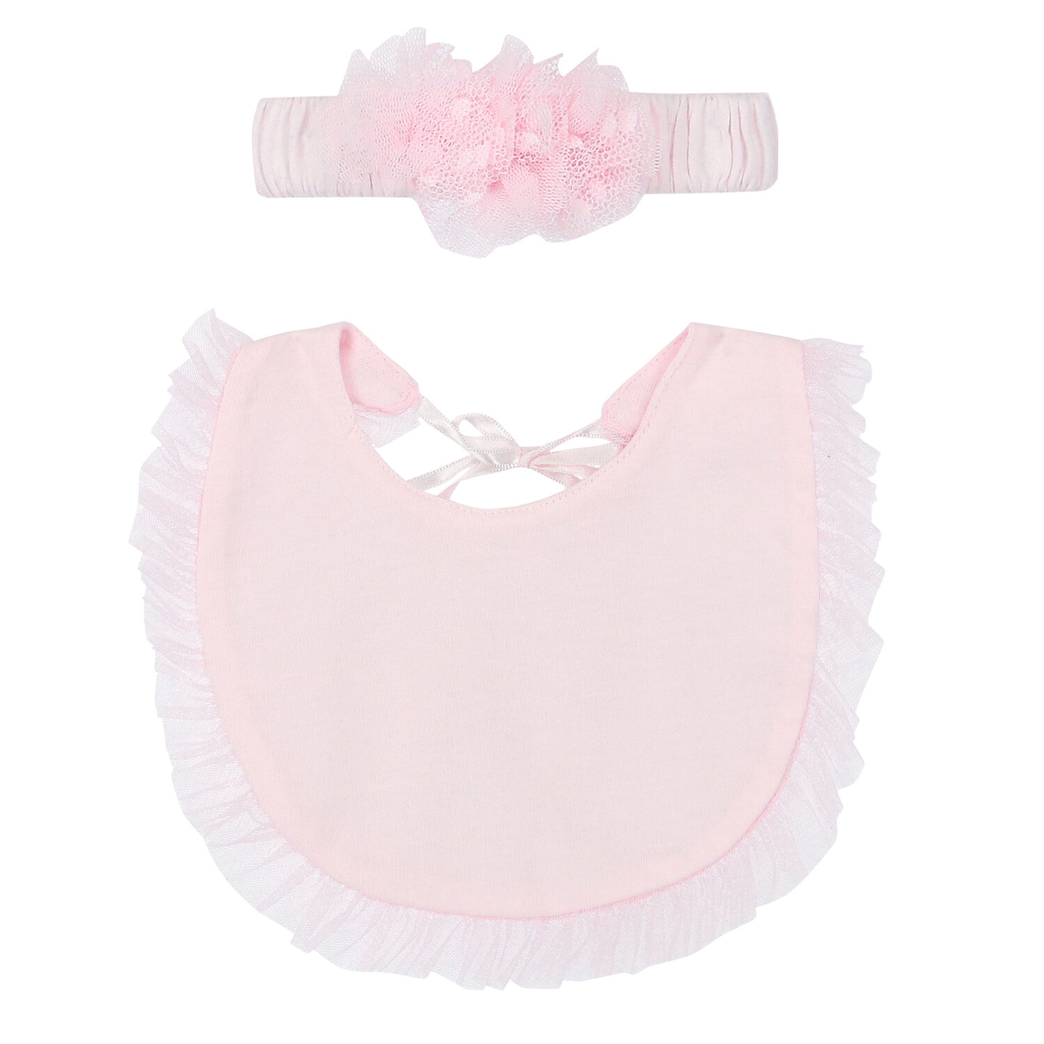 Baby Girls Pink Embellished Babygrow Set, 1, hi-res image number null