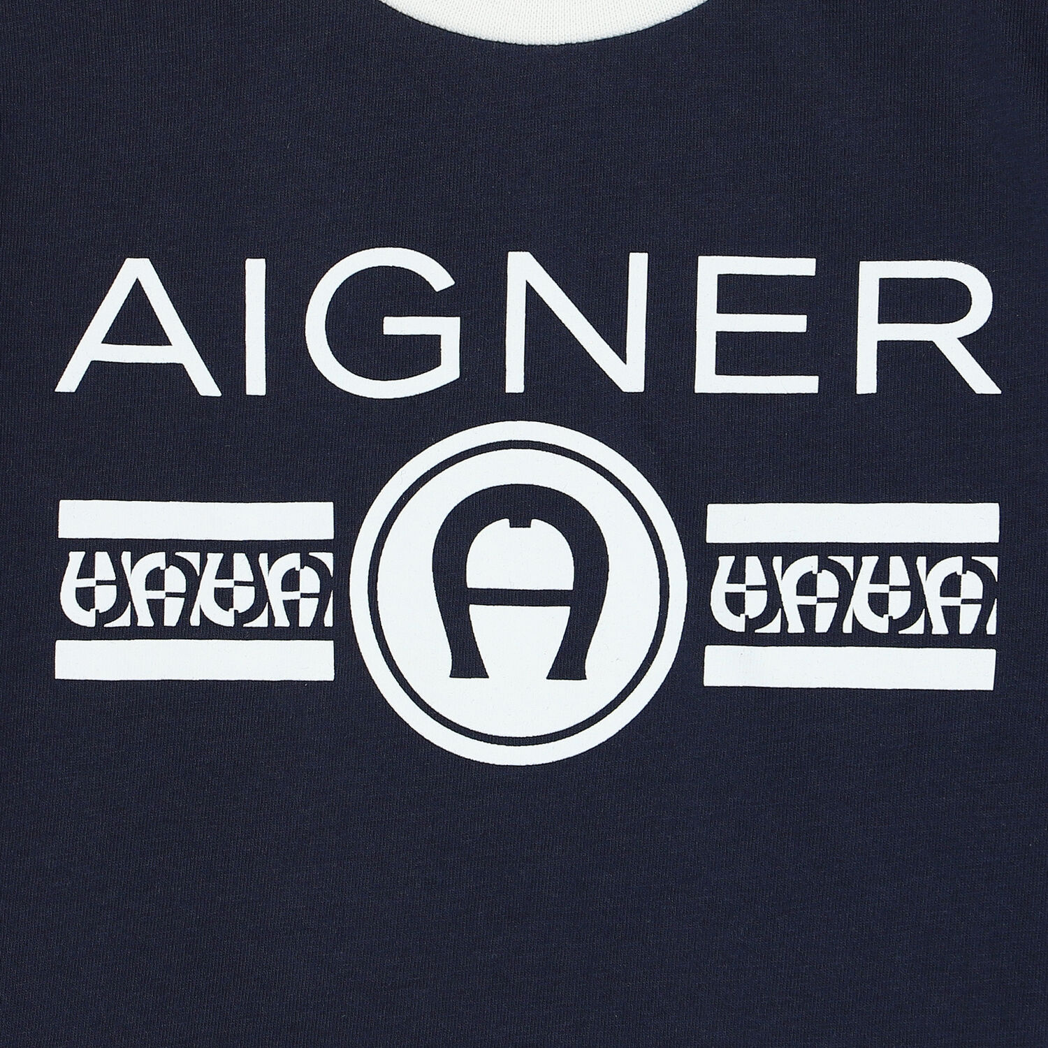 تيشيرت بالشعار باللون الكحلي للأولاد, 3, hi-res