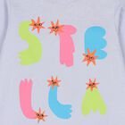 Younger Girls Lilac Logo Long Sleeve Top, 1, hi-res