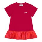 Younger Girls Red Logo Dress, 1, hi-res