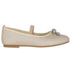 حذاء بنات باللون الذهبى, 2, hi-res