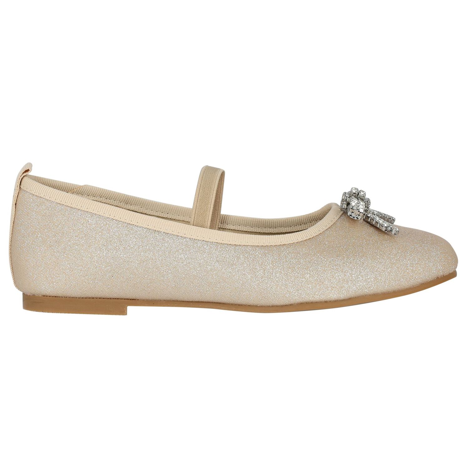 حذاء بنات باللون الذهبى, 2, hi-res image number null