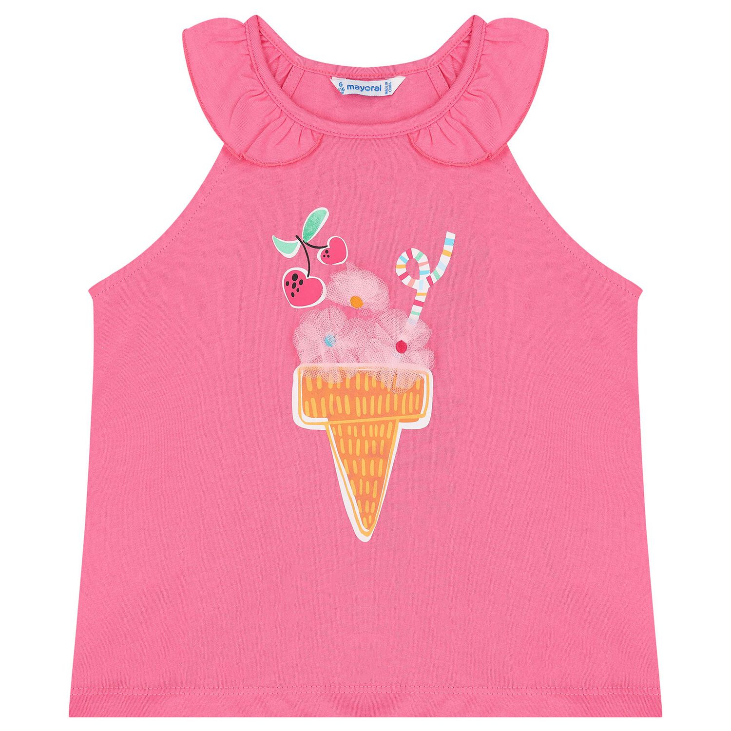 Girls Pink Shorts Set, 2, hi-res image number null