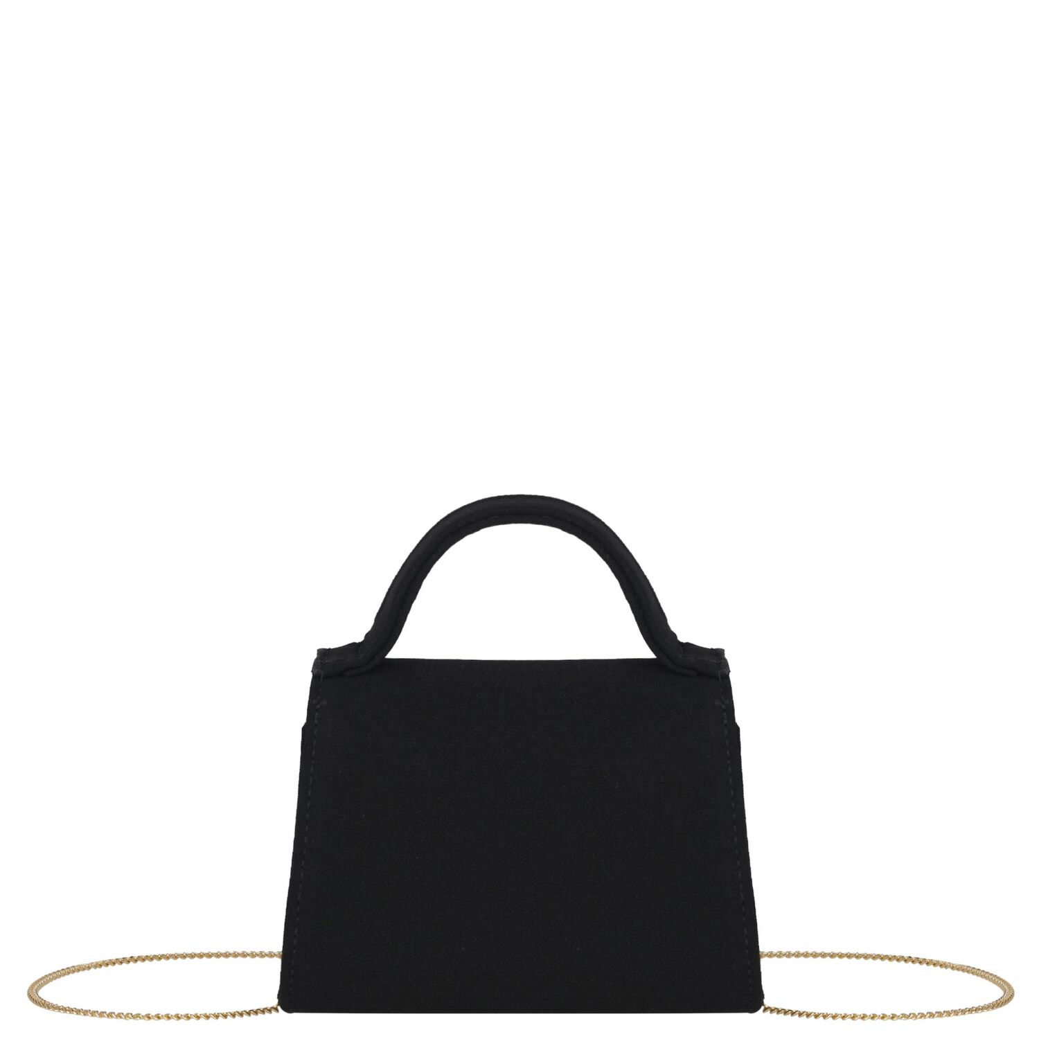 Girls Black Bow Cr&ecirc;pe Handbag ( 13cm ), 1, hi-res