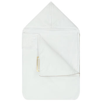 White & Gold Logo Baby Nest