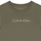 Boys Green Logo T-Shirt, 3, hi-res