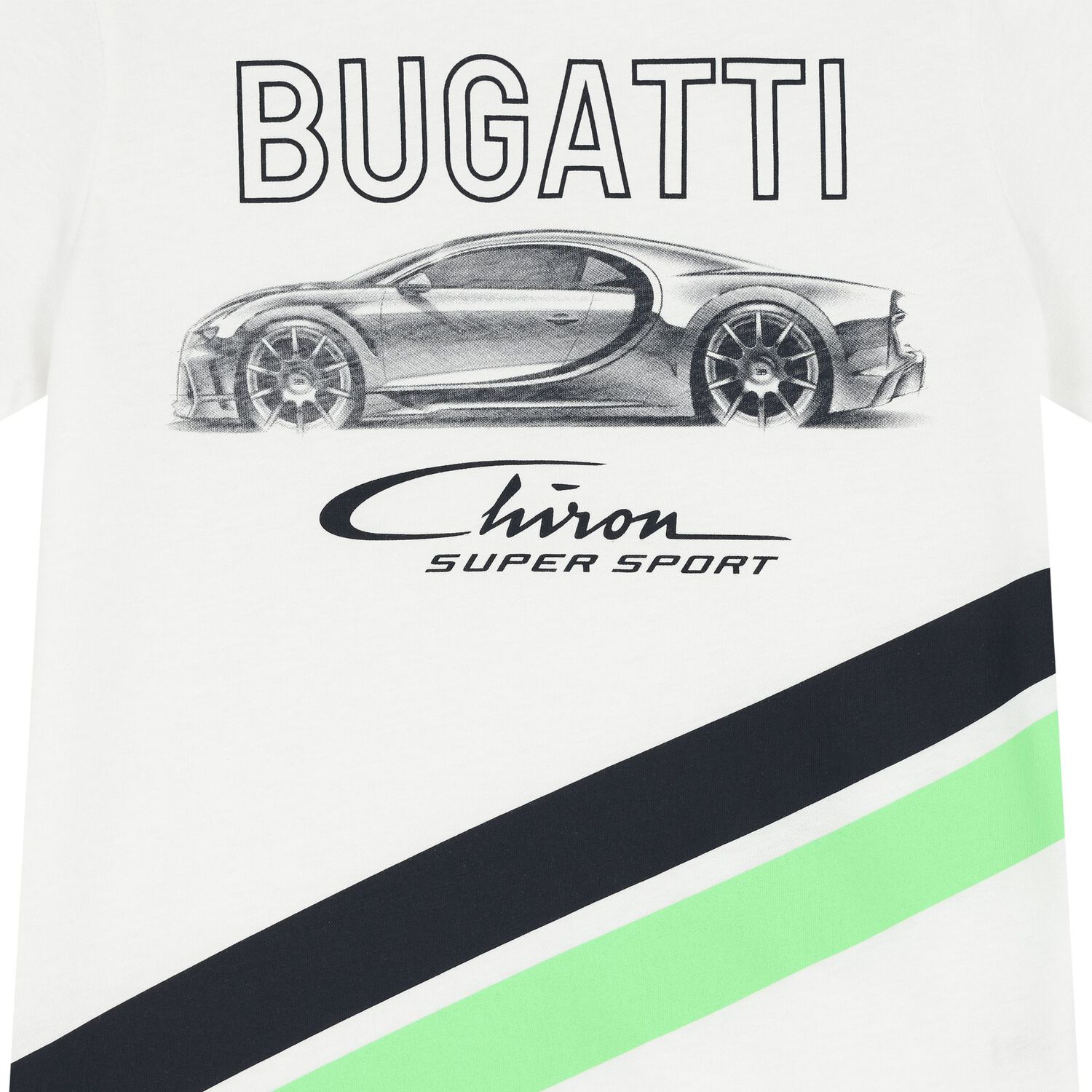 تيشيرت أولاد بالشعار باللون الأبيض, 1, hi-res