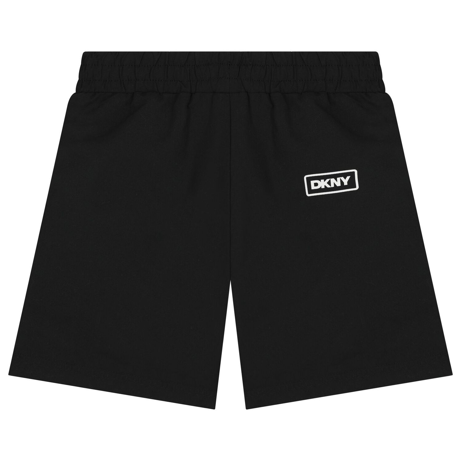 Boys Black Logo Swim Shorts, 1, hi-res image number null