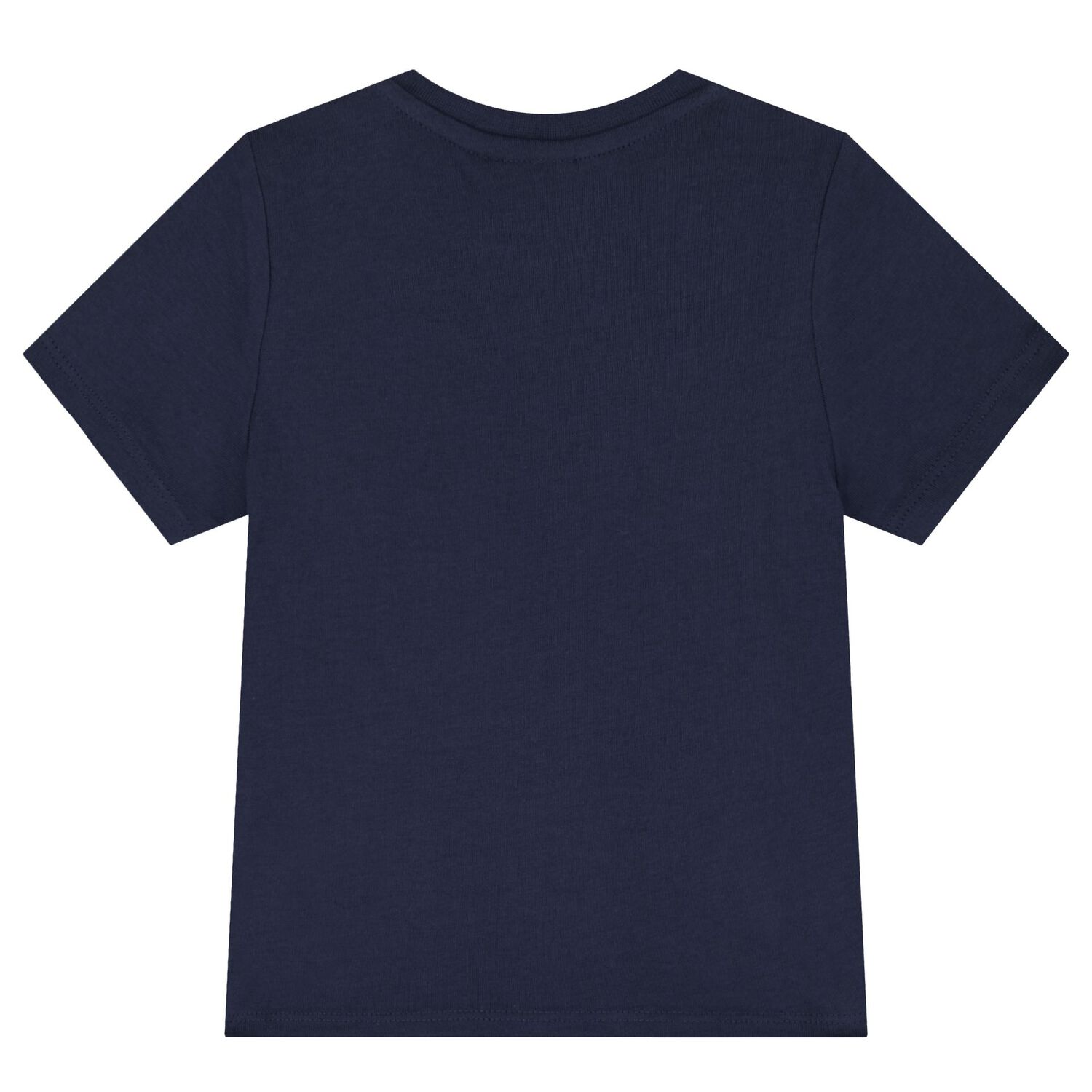 Younger Boys Navy Blue Logo T-Shirt, 3, hi-res image number null