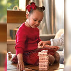 Girls Red Dress Set, 1, hi-res