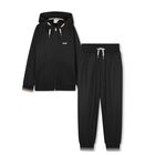 Boys Black Logo Tracksuit, 1, hi-res