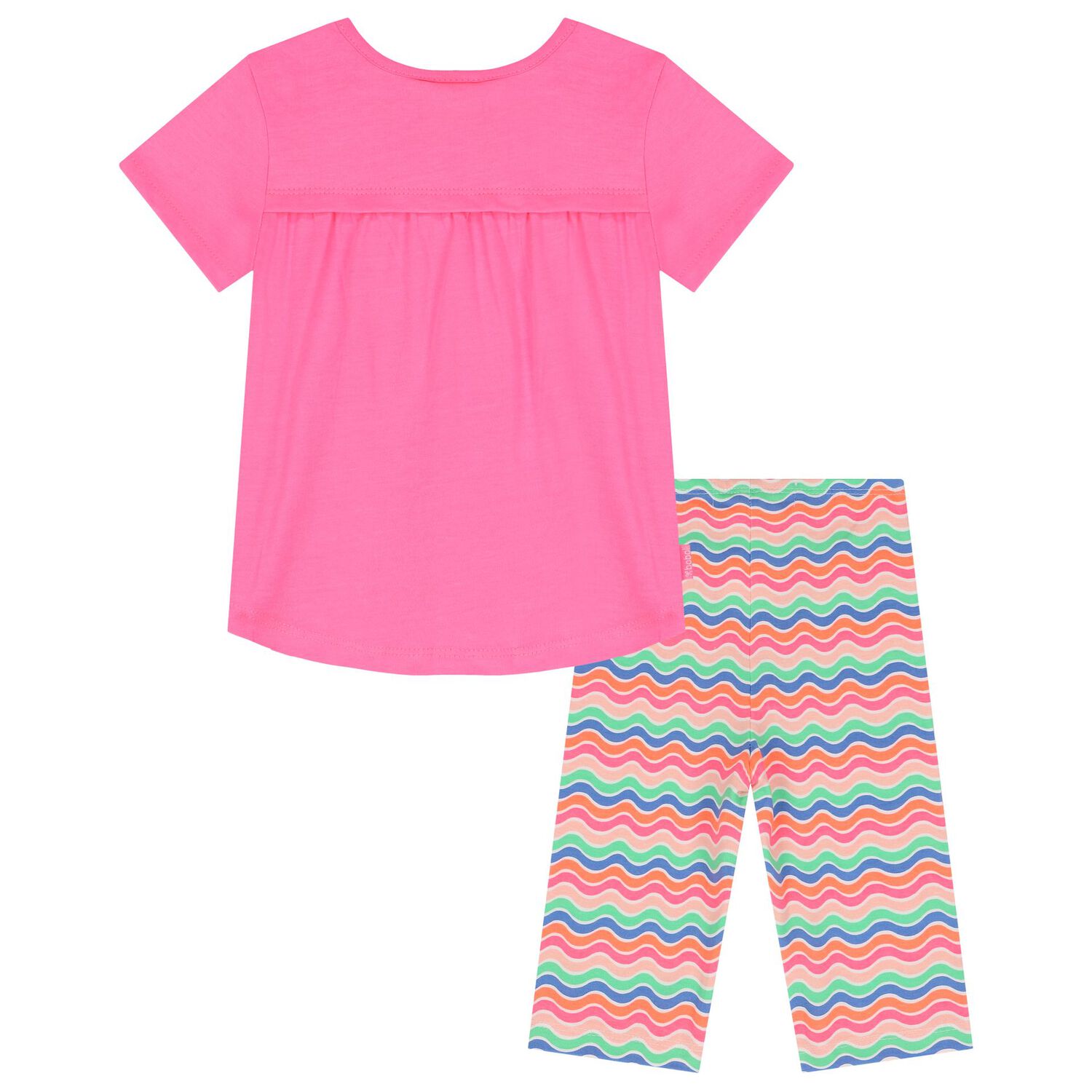 طقم ليغينز بنات بطبعة كاميرا باللون الوردى, 1, hi-res image number null