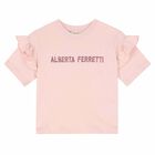 Girls Pink Logo T-Shirt, 1, hi-res